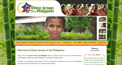 Desktop Screenshot of ethnicgroupsphilippines.com